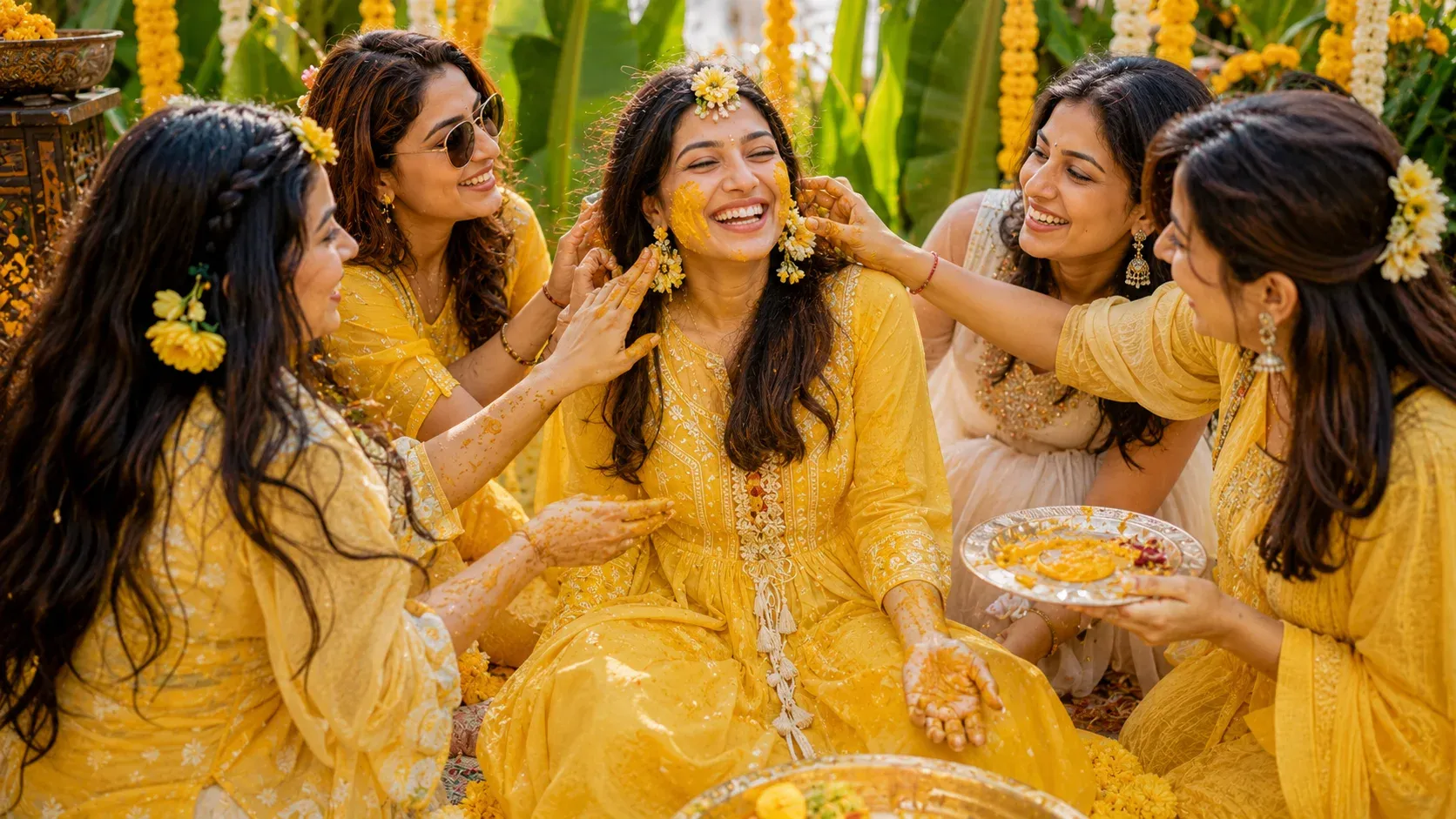 Yellow Dress Haldi Stain Removal